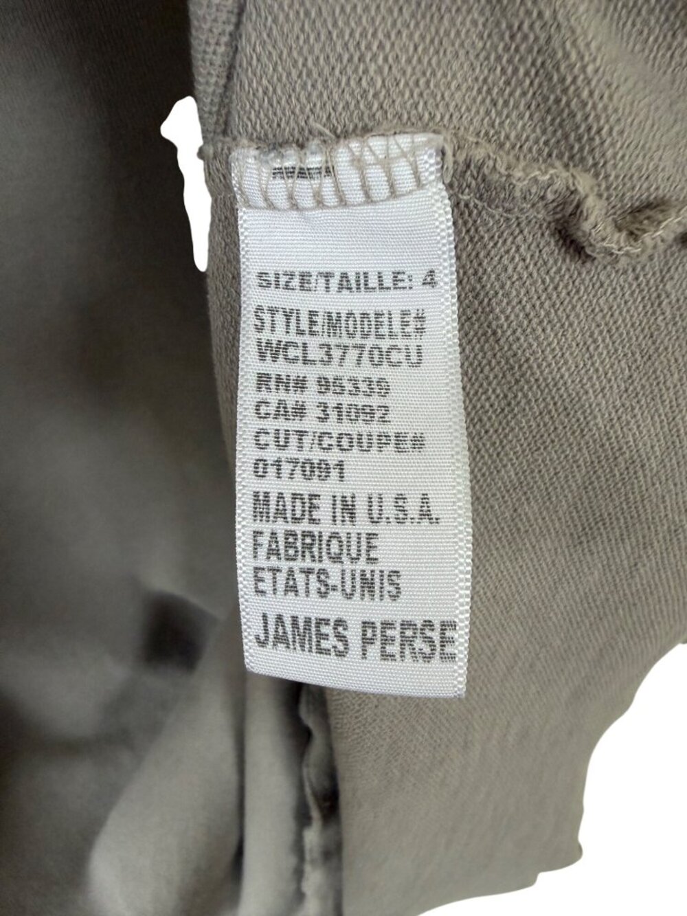 Standard James Perse Raglan Top - Picture 13 of 13